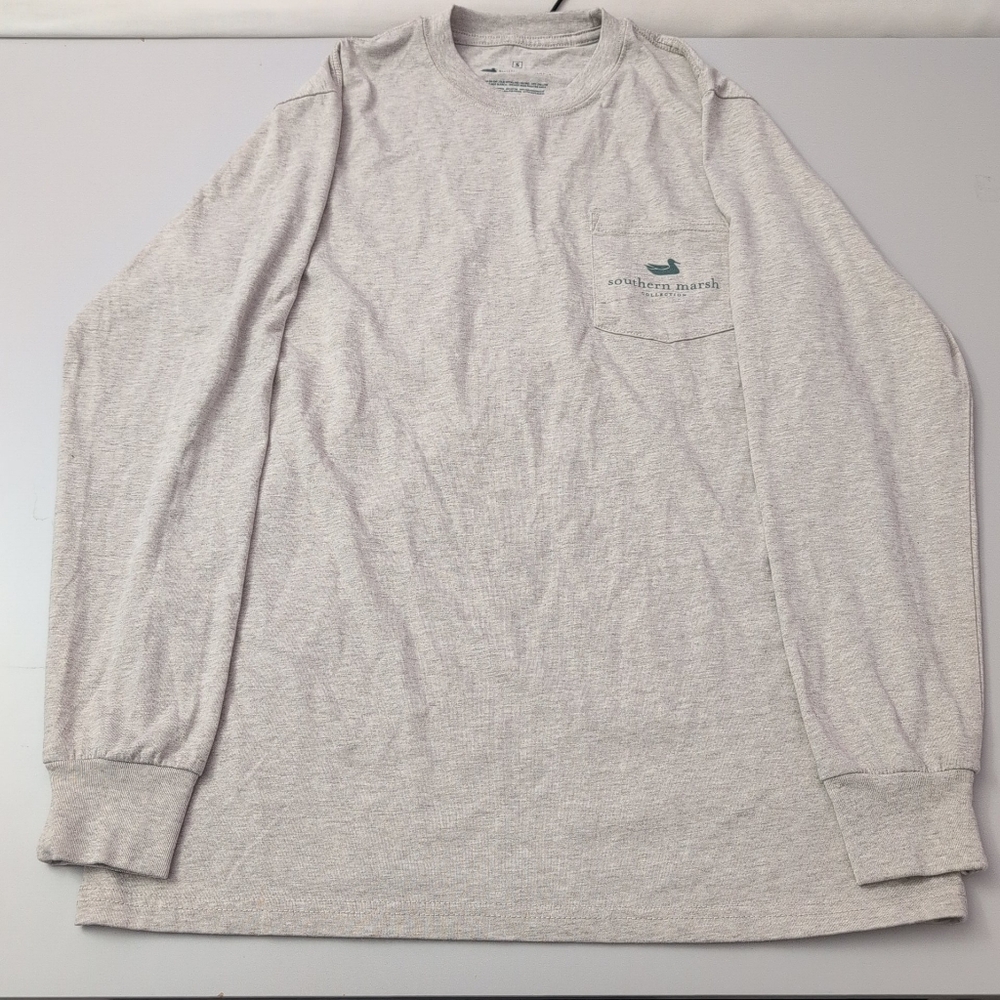 Southern Marsh Gray Long Sleeve Shirt